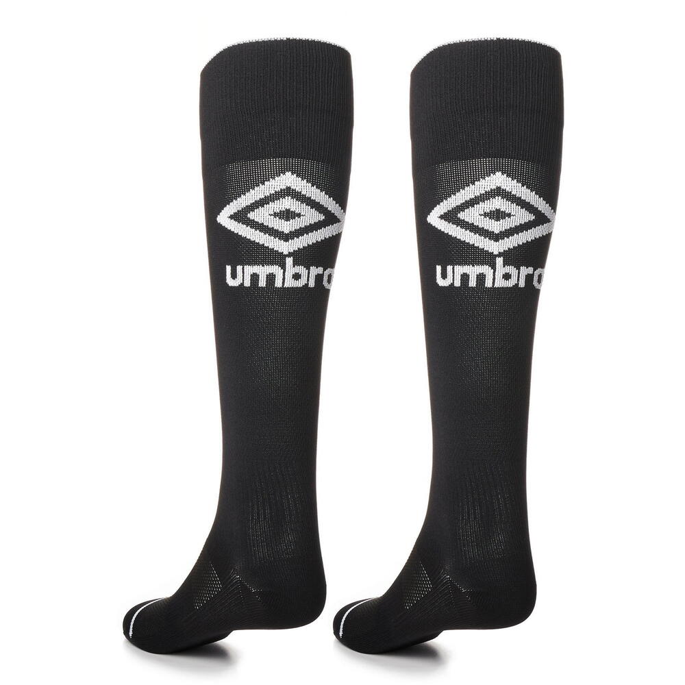 Umbro‎ Peewee Boys & Girls Soccer Socks - 2 pairs - 1 Black/1 White